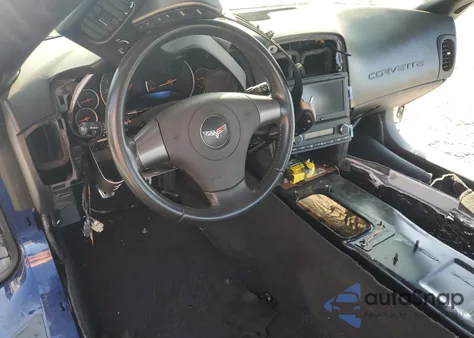 2006 Chevrolet Corvette Z06 from USA, damaged, VIN 1G1YY26E865117548